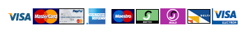 All major debit and credit cards accepted