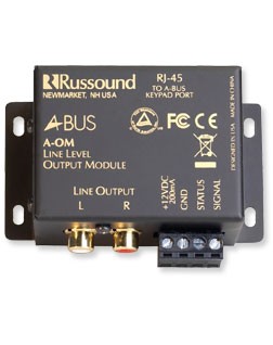 Russound A-OM A-BUS Line Level Output Module