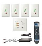 Photograph of Russound A-D340 InWall Single-Source Four-Zone Kit